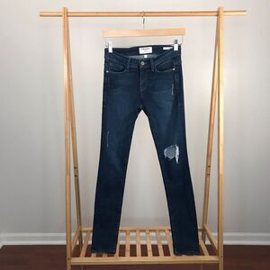 Frame • Le Skinny De Jeanne Los Feliz Distressed